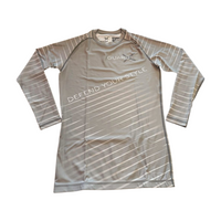 Elite-X Grey Complete Set (Rashguard Long Sleeve + Short) - GuardxStore