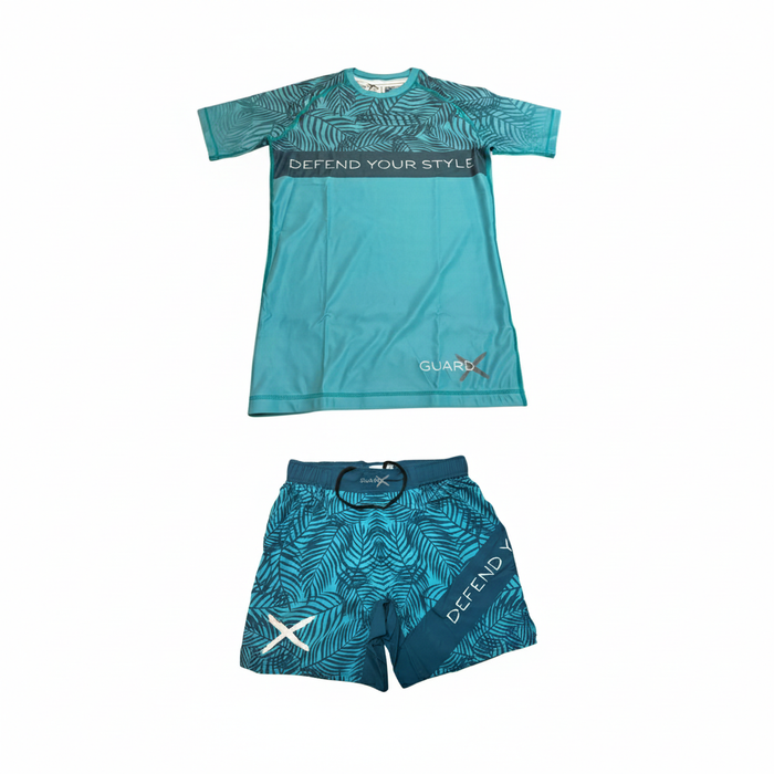 Oasis-X Complete Set (Rashguard Short Sleeve + Short) - GuardxStore