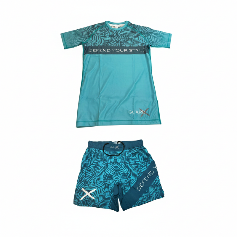 Oasis-X Complete Set (Rashguard Short Sleeve + Short) - GuardxStore