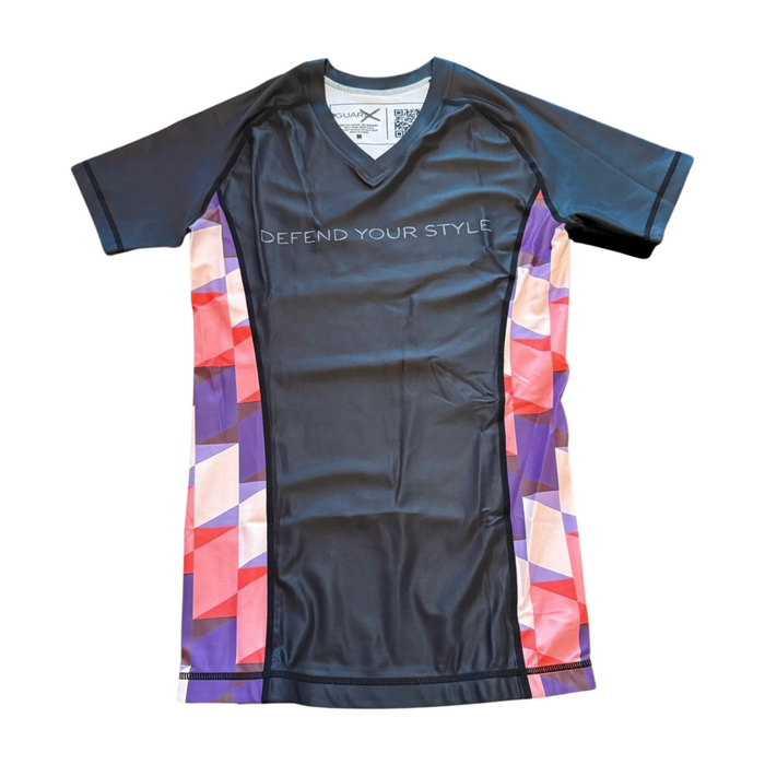Pink-X Fusion Rashguard - Short Sleeve - GuardxStore