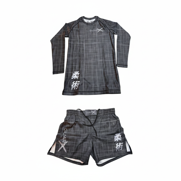Scratch-X Complete Set (Rashguard Long Sleeve + Short) - GuardxStore