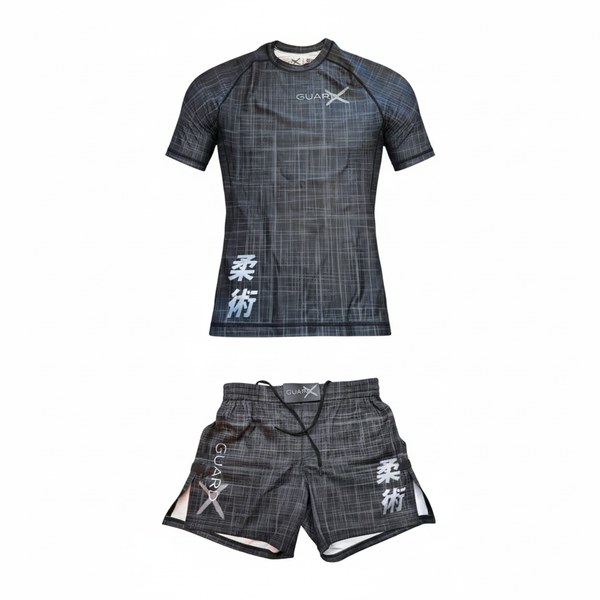 Scratch-X Complete Set (Rashguard Short Sleeve + Short) - GuardxStore