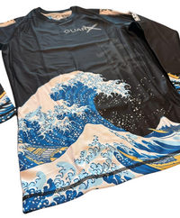 Wave-X Complete Set (Rashguard Long Sleeve + Short) - GuardxStore