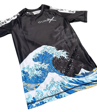 Wave-X Complete Set (Rashguard Short Sleeve + Short) - GuardxStore