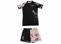 Blossom - X Complete Set (Rashguard Short Sleeve + Short) - GuardX | Premium Fight Gear