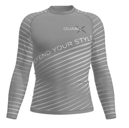 Elite - X Rashguard - Longsleeve - grey - GuardxStore