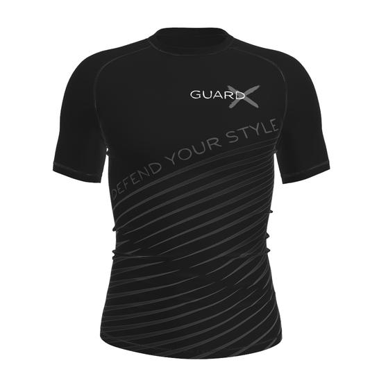 Elite - X Rashguard - Shortsleeve - black - GuardxStore