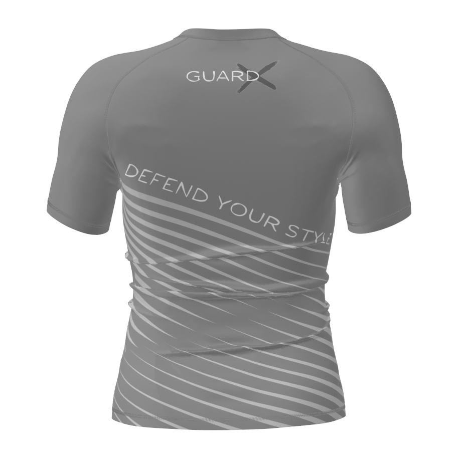 Elite - X Rashguard - Shortsleeve - grey - GuardxStore