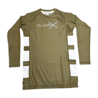 Greenstrike - X Complete Set (Rashguard Long Sleeve + Short) - GuardX | Premium Fight Gear