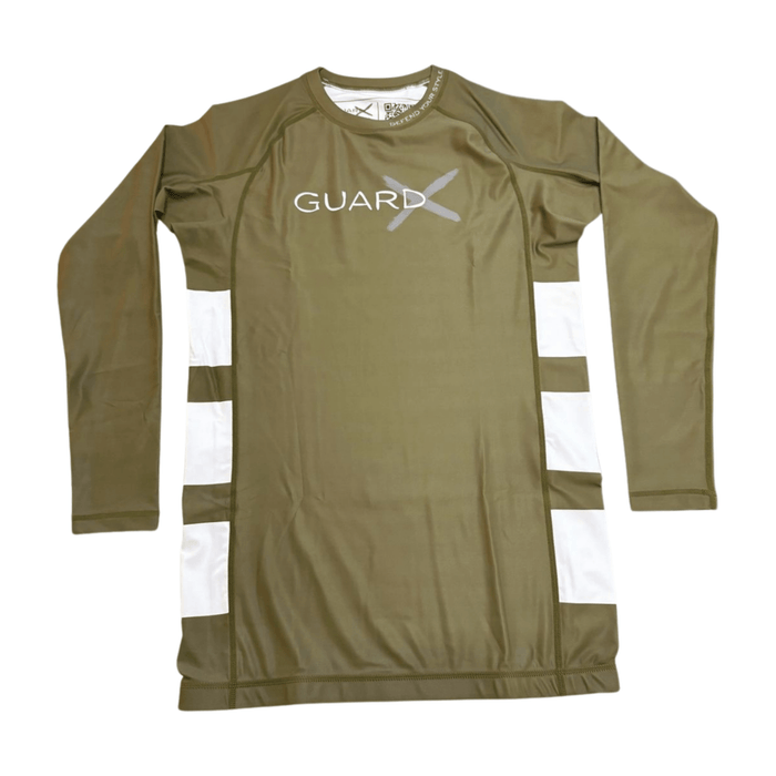 Greenstrike - X Complete Set (Rashguard Long Sleeve + Short) - GuardX | Premium Fight Gear