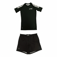 Warrior - X Complete Set (Rashguard Short Sleeve + Short) - GuardX | Premium Fight Gear